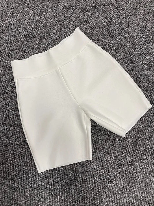 Luxury Bandage Short Pants| Biker shorts