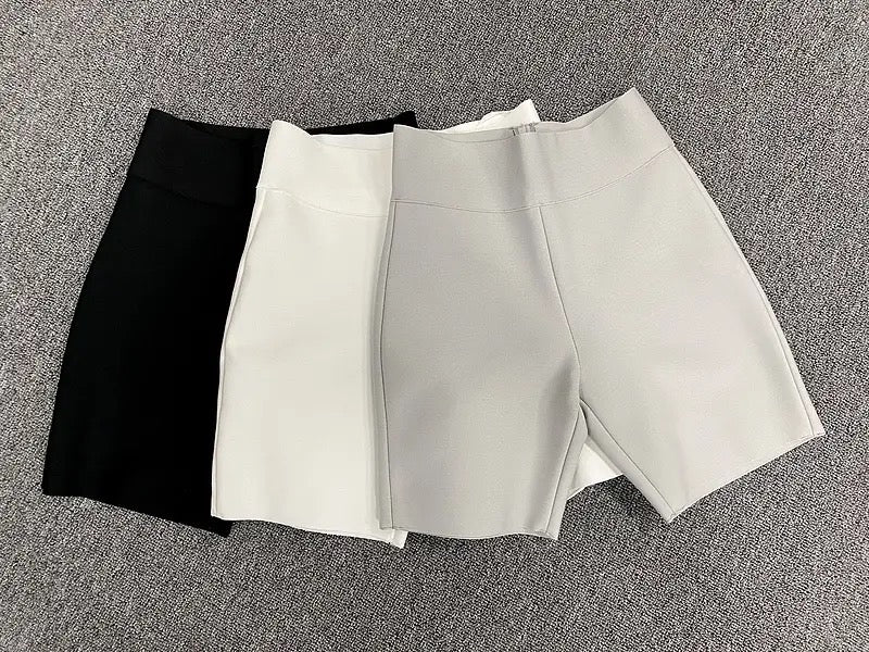 Luxury Bandage Short Pants| Biker shorts